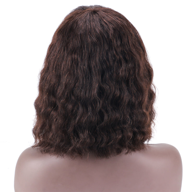 Full wig 100%Human Hair Full Machine Made Wig item#2202