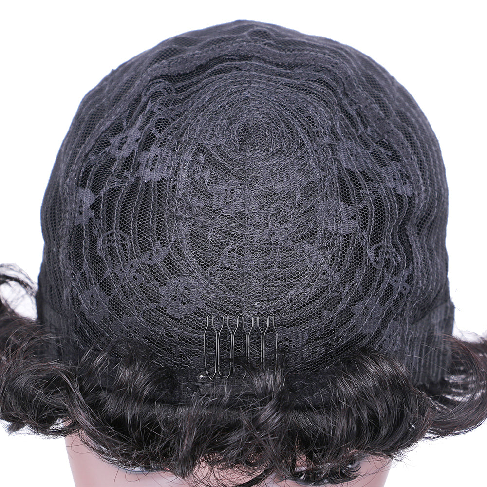 Pixie Cut wig 100%Human Hair Short Wigs Layered Wigs Full Machine Made Wig item#9077