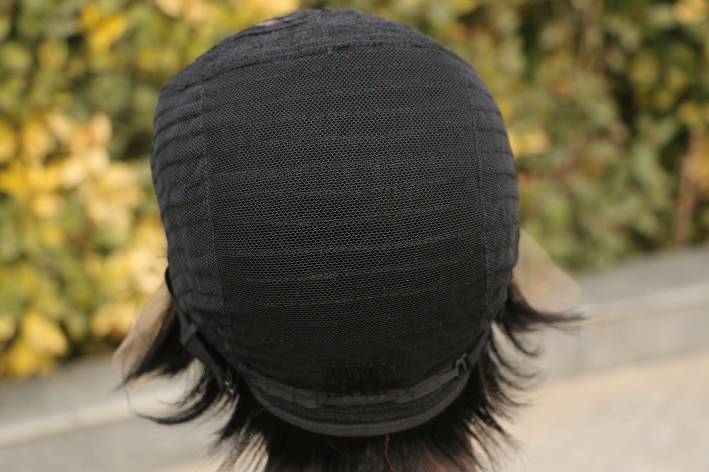 Lace Frontal Wig 13*1 T Part 100%Human Hair Left parting item#9164